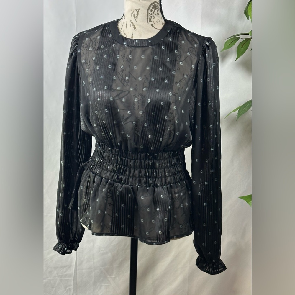 Melrose and Market Black Blouse - Picture 2 of 11